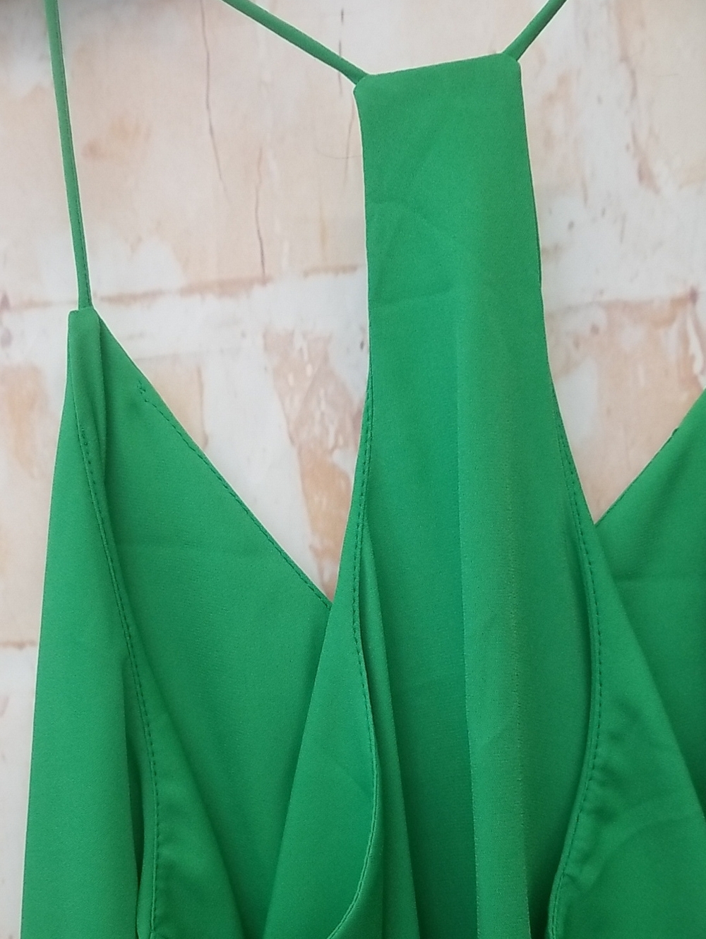 Style Rack Green Spaghetti-Strap Tank Top - Picture 5 of 6